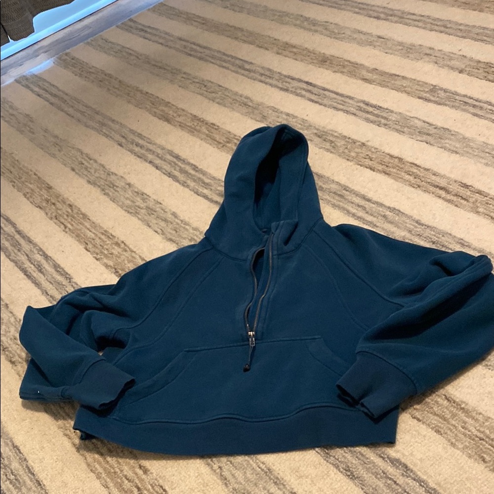 Women's Teal Hoodie Sweater